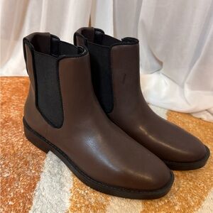 Aerosoles Women’s Brown Leather Chelsea Boots